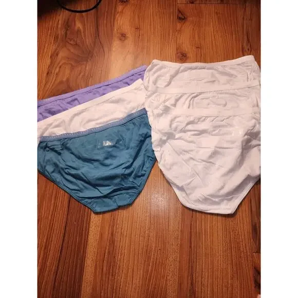 Hanes Womens Underwear Sizd 6 Pack Of 6 15763 100% Cotton Blend - Picture 3 of 6